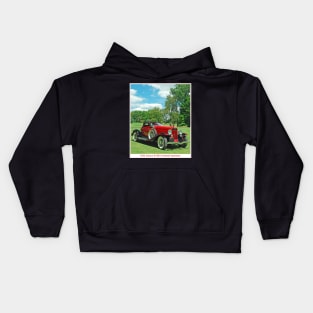 Auburn 8-10A 1932 Boattail Speedster Photographic Print Kids Hoodie